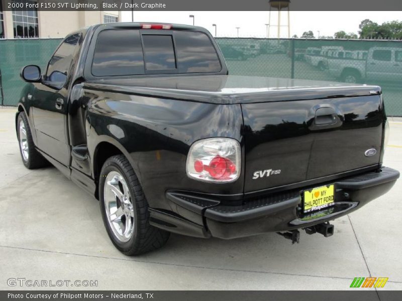 Black / Dark Graphite 2000 Ford F150 SVT Lightning