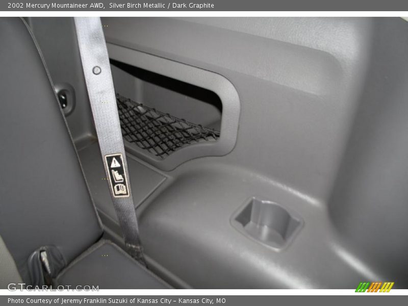 Silver Birch Metallic / Dark Graphite 2002 Mercury Mountaineer AWD