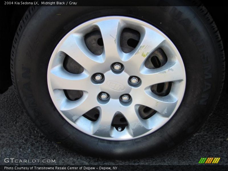 Midnight Black / Gray 2004 Kia Sedona LX