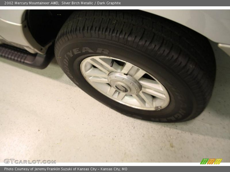Silver Birch Metallic / Dark Graphite 2002 Mercury Mountaineer AWD