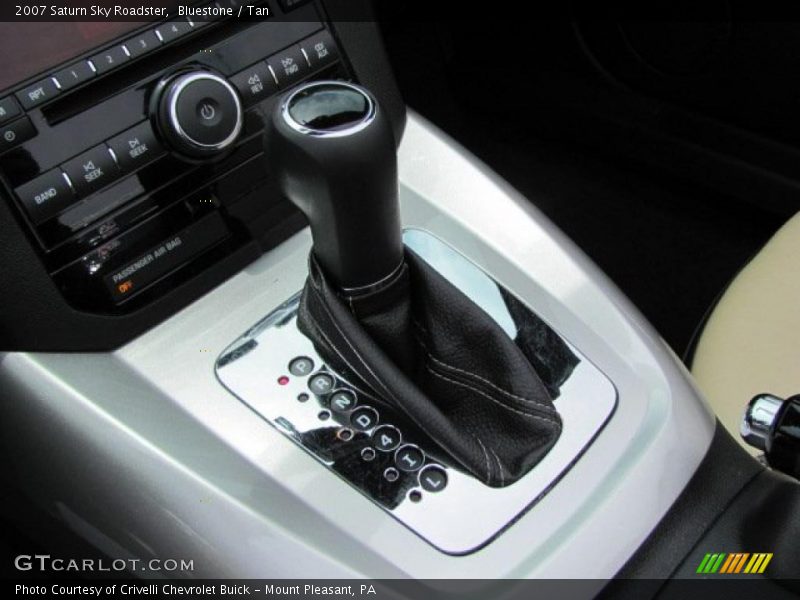 Bluestone / Tan 2007 Saturn Sky Roadster