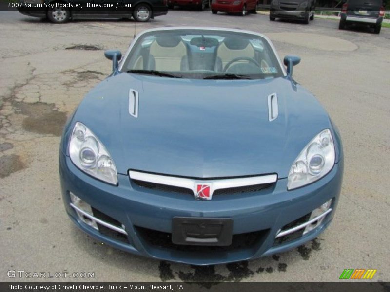 Bluestone / Tan 2007 Saturn Sky Roadster