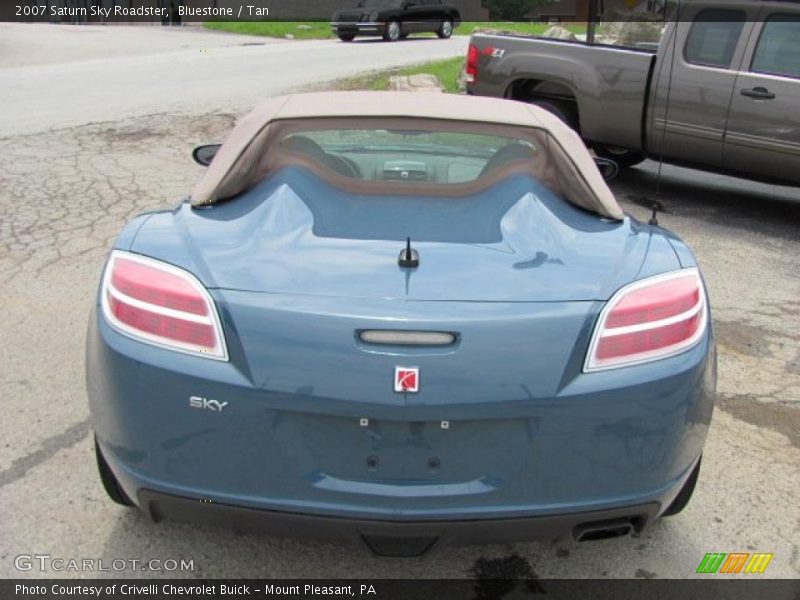 Bluestone / Tan 2007 Saturn Sky Roadster