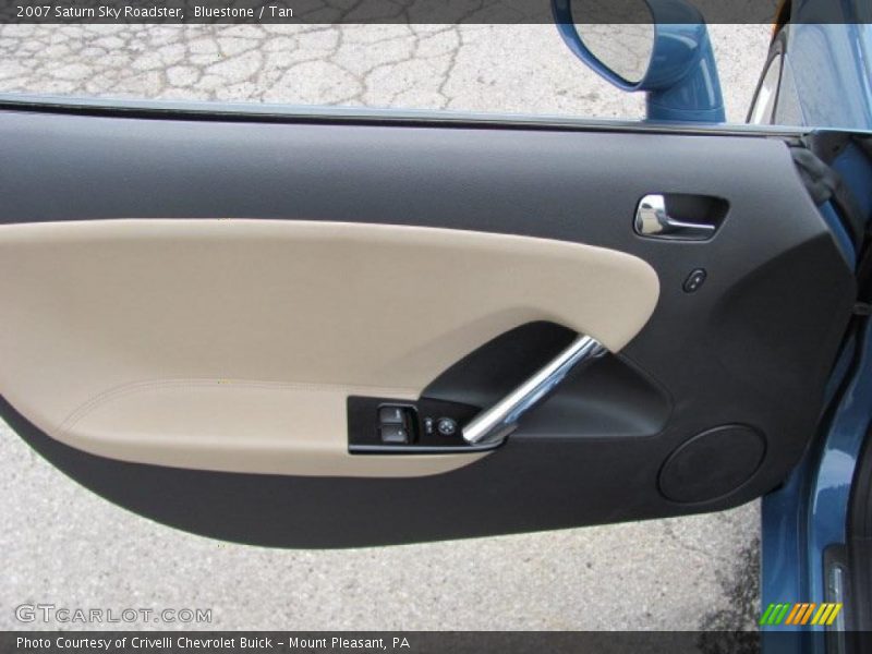 Bluestone / Tan 2007 Saturn Sky Roadster