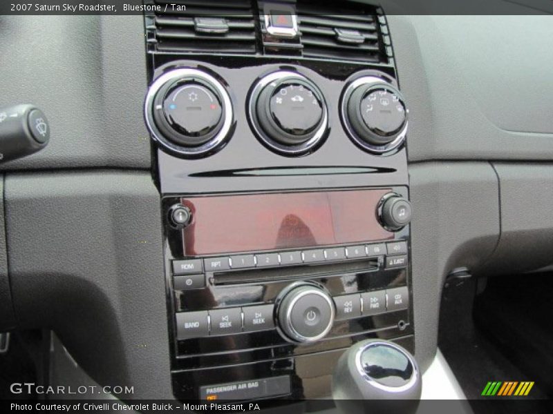 Bluestone / Tan 2007 Saturn Sky Roadster