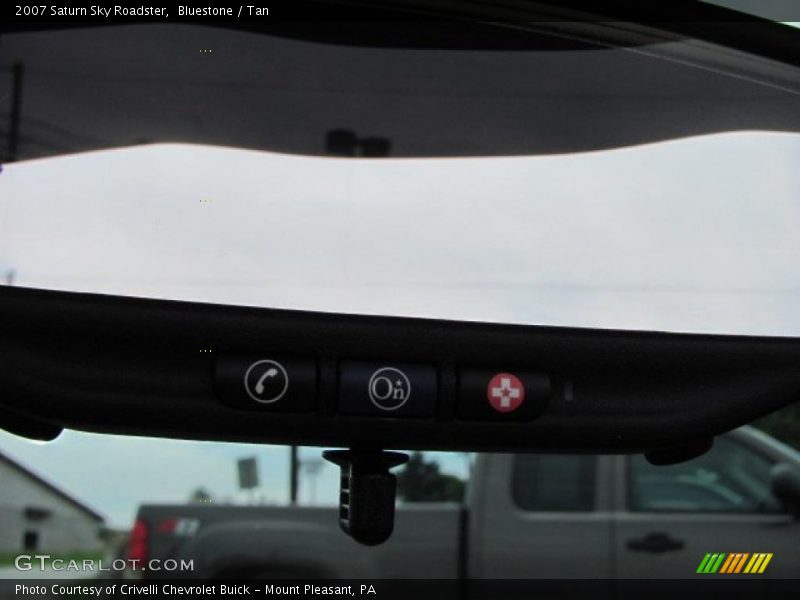 Bluestone / Tan 2007 Saturn Sky Roadster