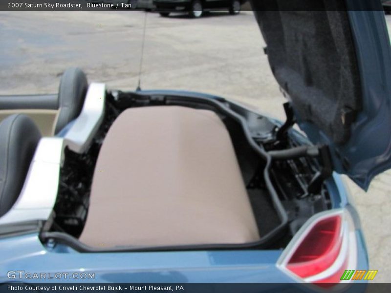 Bluestone / Tan 2007 Saturn Sky Roadster