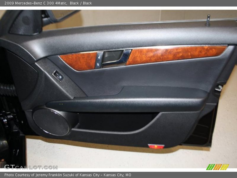 Black / Black 2009 Mercedes-Benz C 300 4Matic