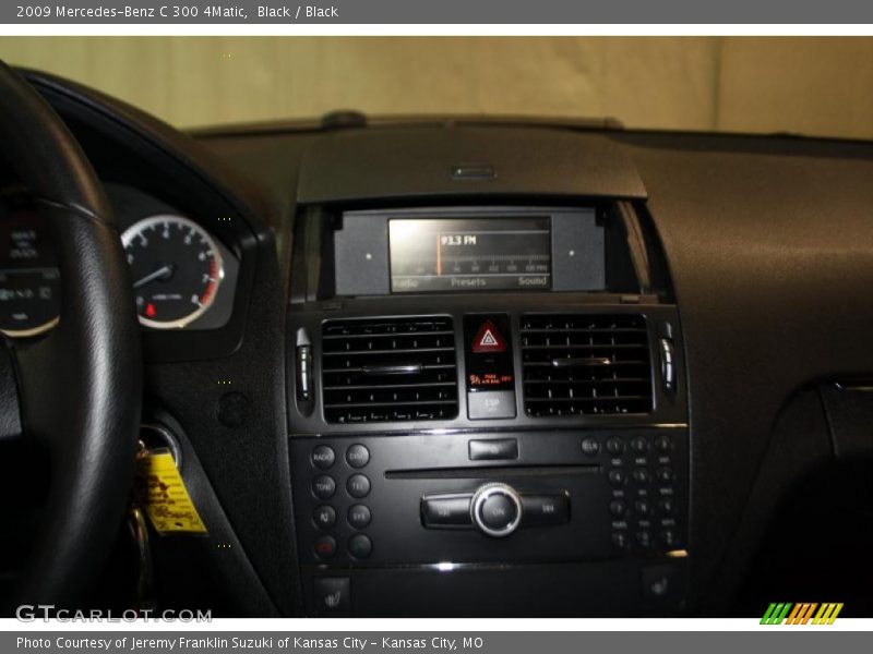 Black / Black 2009 Mercedes-Benz C 300 4Matic
