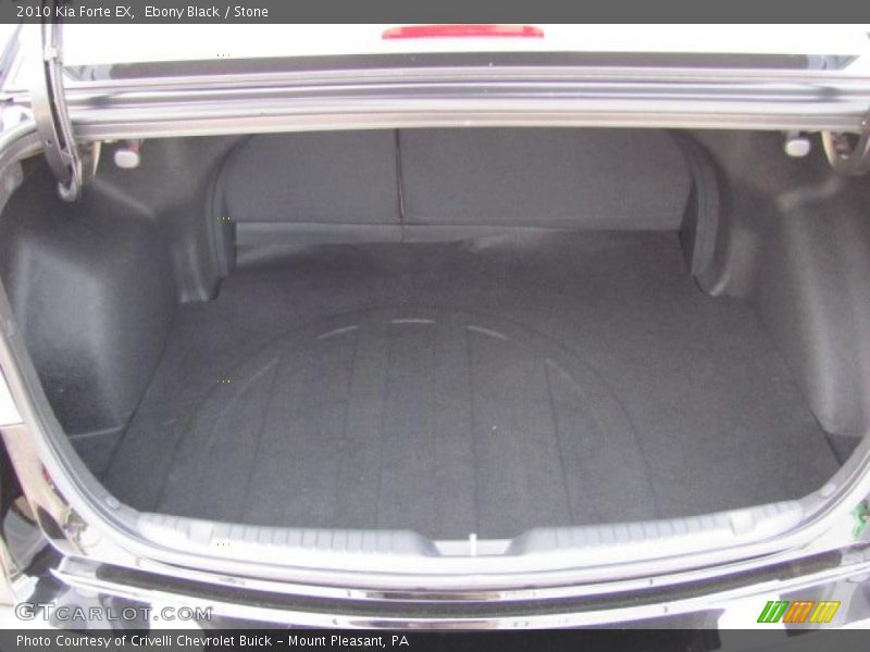 Ebony Black / Stone 2010 Kia Forte EX