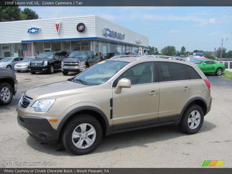 Golden Cashmere / Tan 2008 Saturn VUE XE