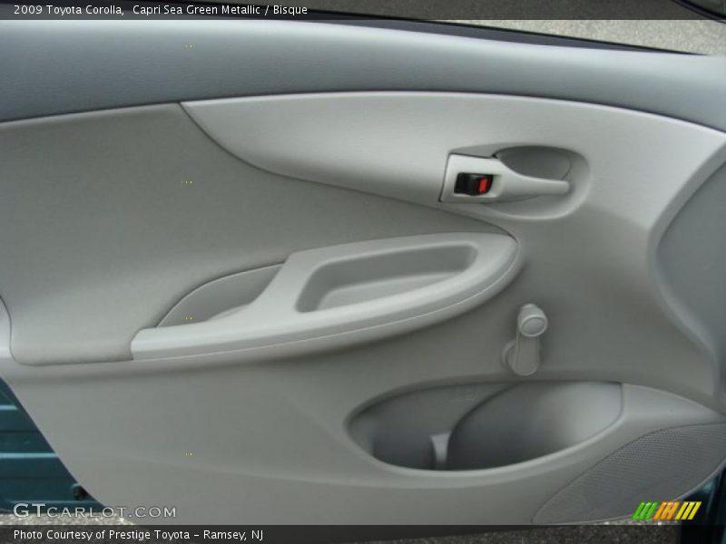 Capri Sea Green Metallic / Bisque 2009 Toyota Corolla