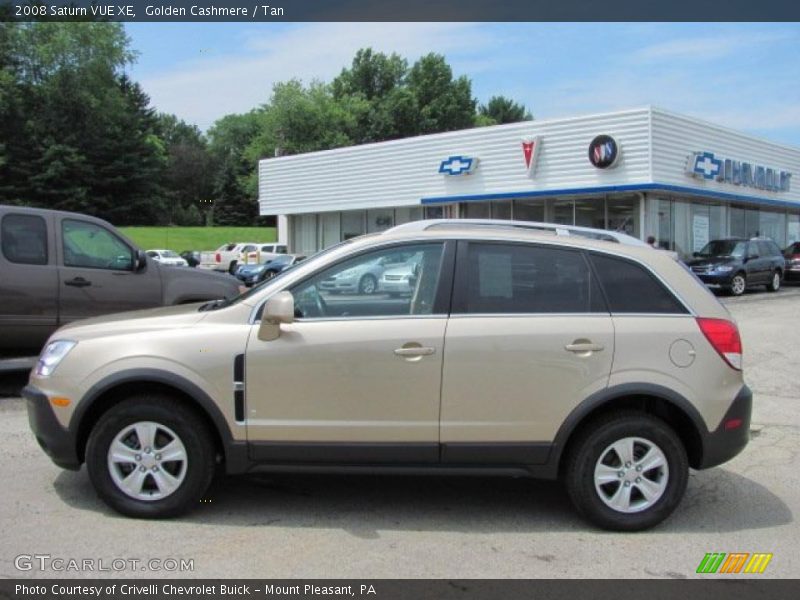 Golden Cashmere / Tan 2008 Saturn VUE XE