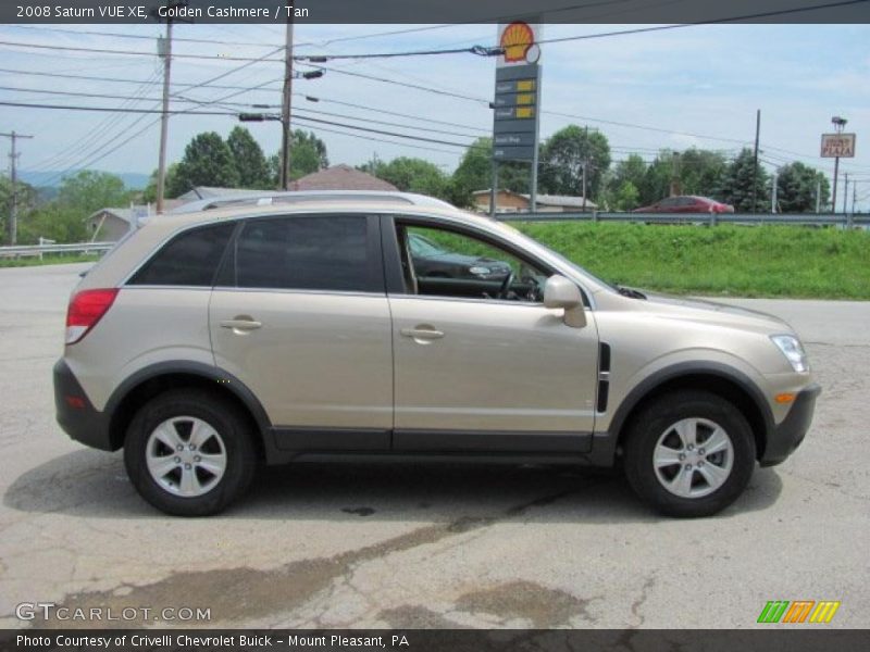 Golden Cashmere / Tan 2008 Saturn VUE XE