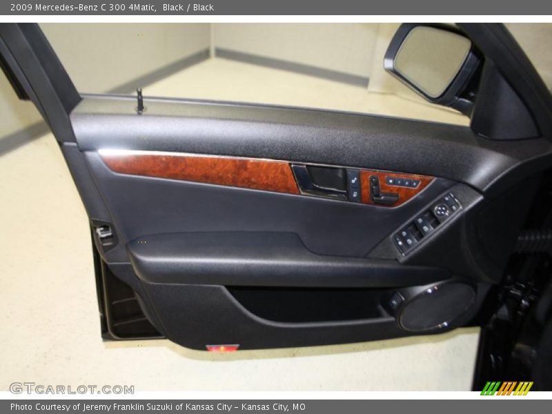 Black / Black 2009 Mercedes-Benz C 300 4Matic