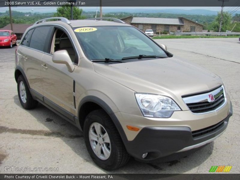 Golden Cashmere / Tan 2008 Saturn VUE XE