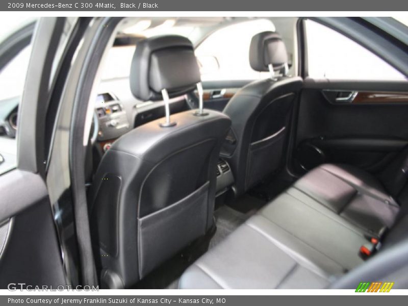 Black / Black 2009 Mercedes-Benz C 300 4Matic