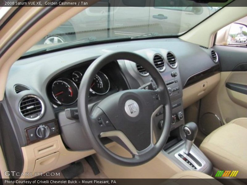 Golden Cashmere / Tan 2008 Saturn VUE XE