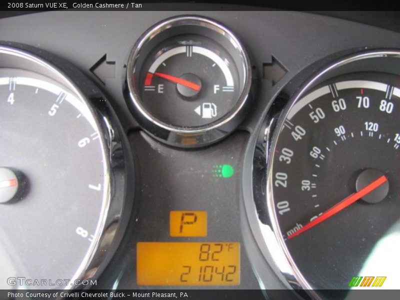 Golden Cashmere / Tan 2008 Saturn VUE XE