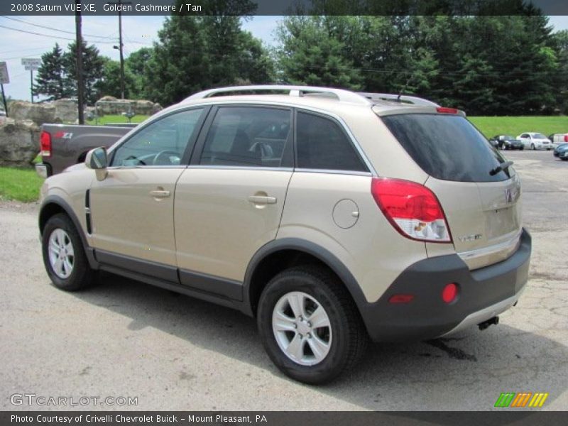 Golden Cashmere / Tan 2008 Saturn VUE XE