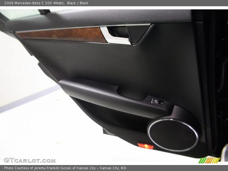 Black / Black 2009 Mercedes-Benz C 300 4Matic