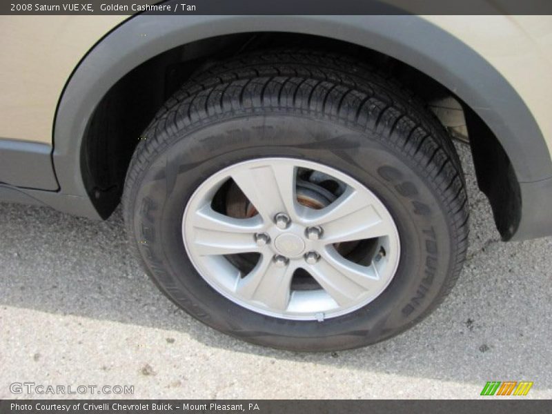 Golden Cashmere / Tan 2008 Saturn VUE XE