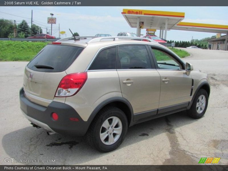 Golden Cashmere / Tan 2008 Saturn VUE XE
