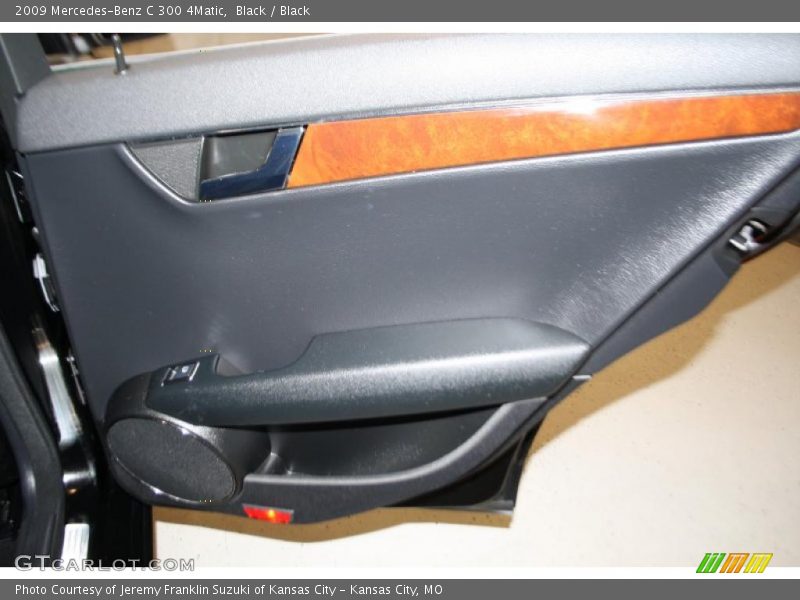Black / Black 2009 Mercedes-Benz C 300 4Matic