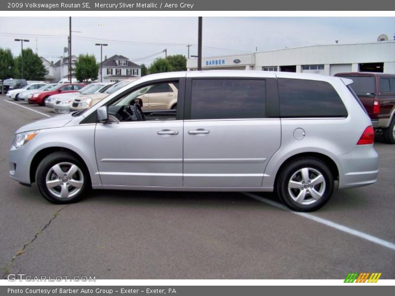 Mercury Sliver Metallic / Aero Grey 2009 Volkswagen Routan SE