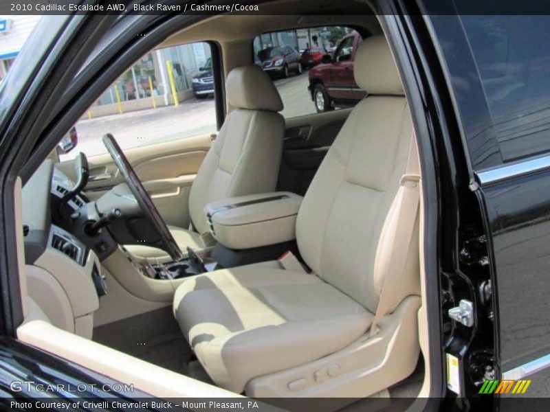 Black Raven / Cashmere/Cocoa 2010 Cadillac Escalade AWD