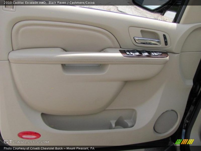Black Raven / Cashmere/Cocoa 2010 Cadillac Escalade AWD