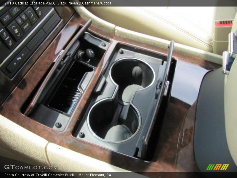Black Raven / Cashmere/Cocoa 2010 Cadillac Escalade AWD