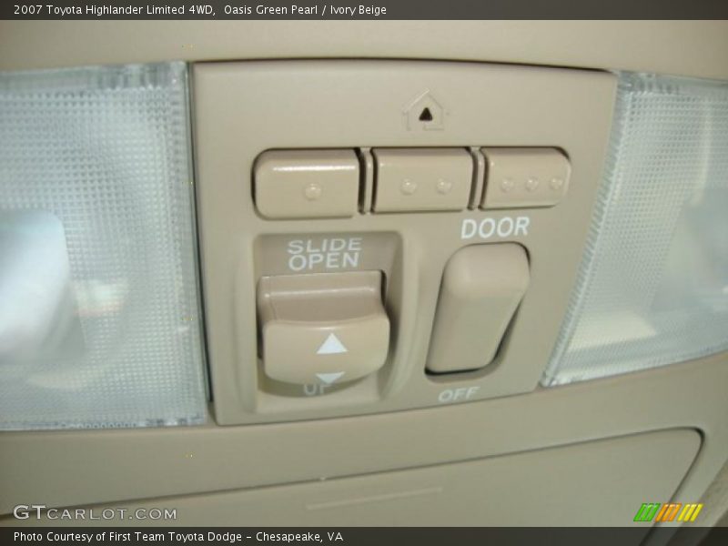 Oasis Green Pearl / Ivory Beige 2007 Toyota Highlander Limited 4WD