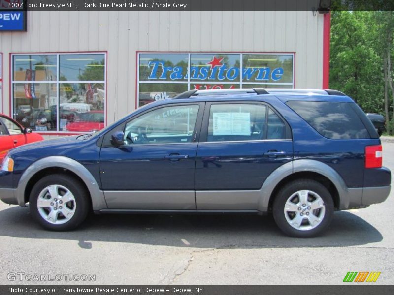 Dark Blue Pearl Metallic / Shale Grey 2007 Ford Freestyle SEL
