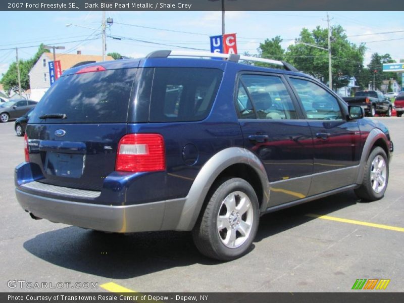 Dark Blue Pearl Metallic / Shale Grey 2007 Ford Freestyle SEL