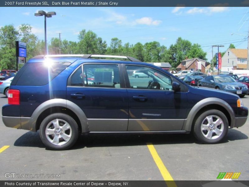 Dark Blue Pearl Metallic / Shale Grey 2007 Ford Freestyle SEL
