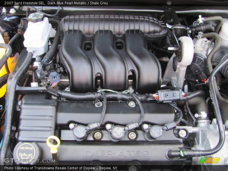 Dark Blue Pearl Metallic / Shale Grey 2007 Ford Freestyle SEL