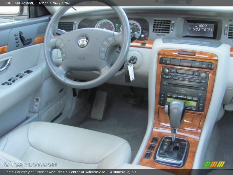 Carbon Gray / Gray 2005 Kia Amanti
