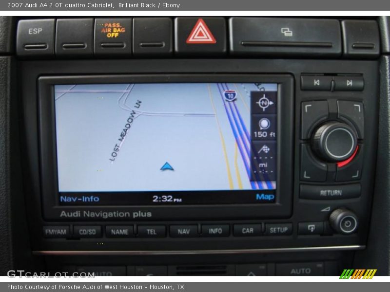 Brilliant Black / Ebony 2007 Audi A4 2.0T quattro Cabriolet