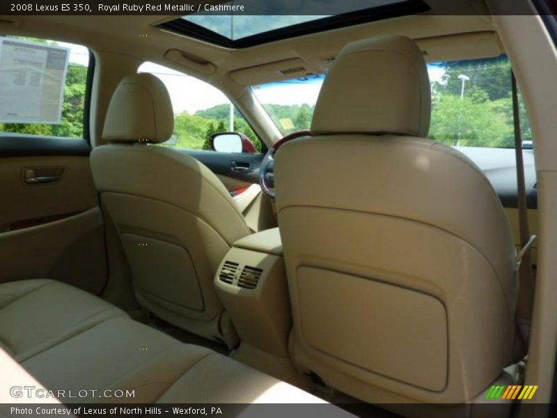 Royal Ruby Red Metallic / Cashmere 2008 Lexus ES 350