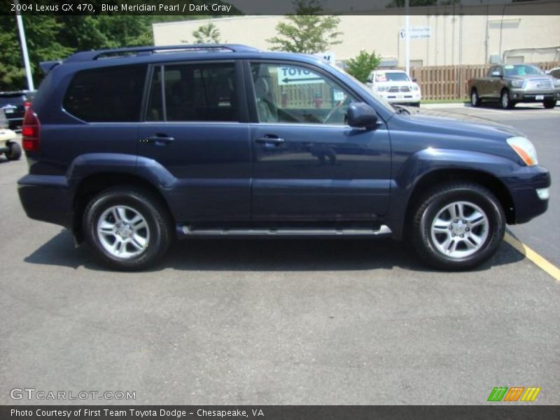 Blue Meridian Pearl / Dark Gray 2004 Lexus GX 470