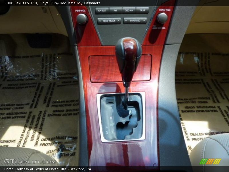 Royal Ruby Red Metallic / Cashmere 2008 Lexus ES 350