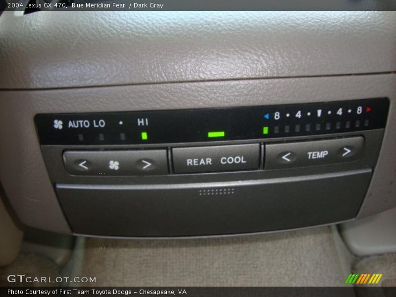 Blue Meridian Pearl / Dark Gray 2004 Lexus GX 470