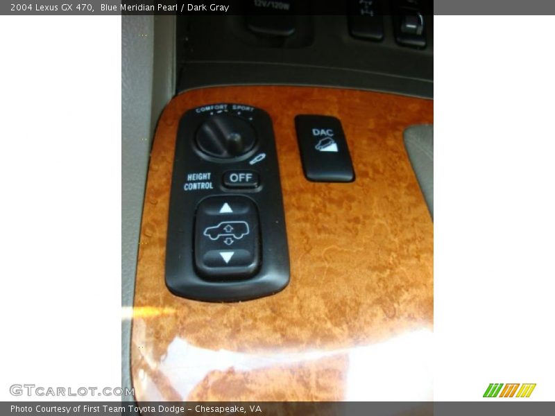 Blue Meridian Pearl / Dark Gray 2004 Lexus GX 470