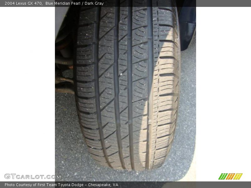 Blue Meridian Pearl / Dark Gray 2004 Lexus GX 470