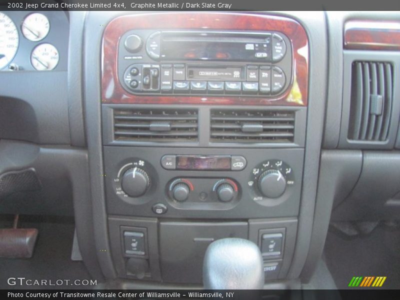 Graphite Metallic / Dark Slate Gray 2002 Jeep Grand Cherokee Limited 4x4