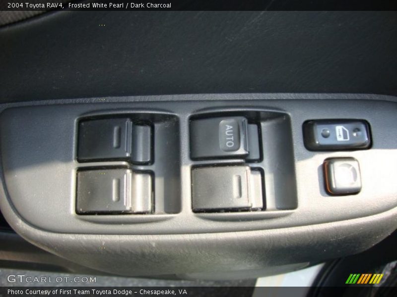 Frosted White Pearl / Dark Charcoal 2004 Toyota RAV4