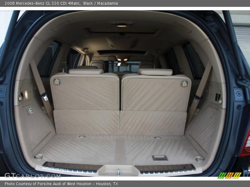 Black / Macadamia 2008 Mercedes-Benz GL 320 CDI 4Matic