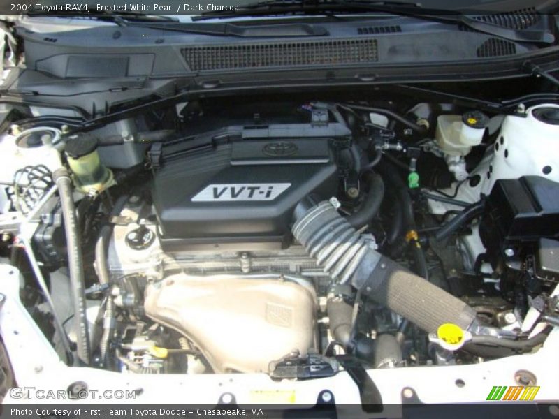 Frosted White Pearl / Dark Charcoal 2004 Toyota RAV4