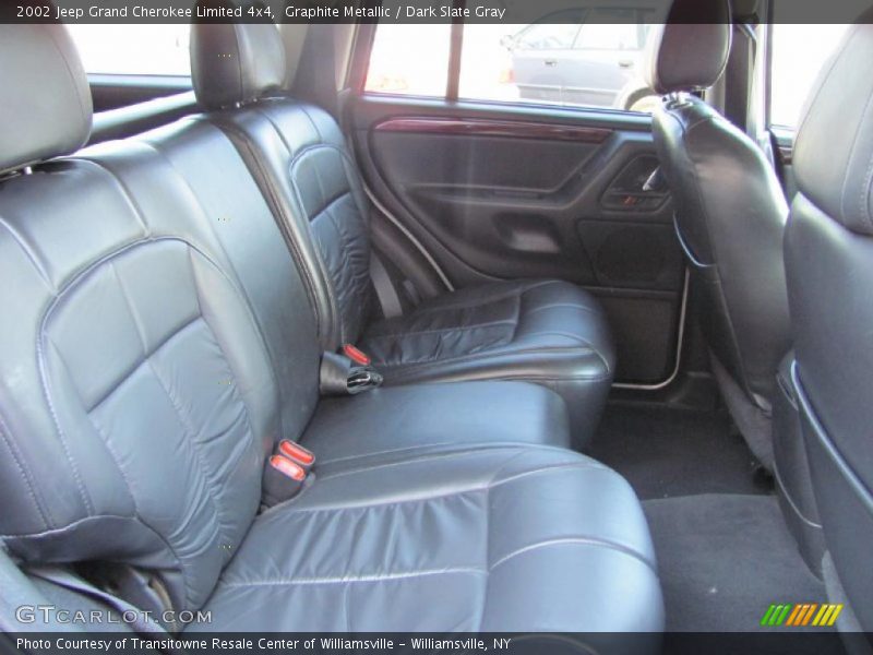 Graphite Metallic / Dark Slate Gray 2002 Jeep Grand Cherokee Limited 4x4